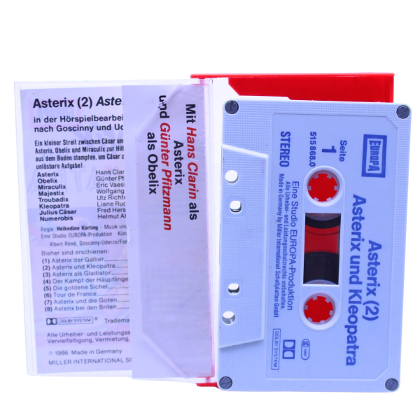 Asterix und Kleopatra Hörspielkassette Nr.2 Europa 1986 | Sammlerstück